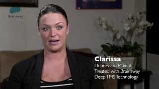 Female Depression Patient Treated by Brainsway Deep TMS Technology [upl. by Rogovy]