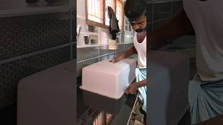 WoW Impressive Kitchen Sink Installationmodularkitchendesignshorts [upl. by Lennahc]