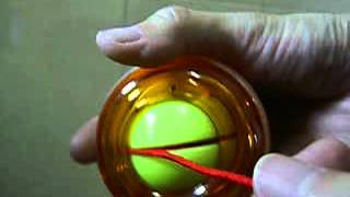 How to Start LED Power Gyroscope Gyro Wrist Ball with Starter String [upl. by Kimmi]