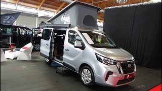 2024 Nissan Primastar Seaside by Dethleffs  Exterior and Interior  IBO Caravan  Auto Show 2024 [upl. by Ahsinelg]