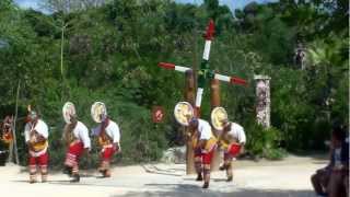 Voladores de Papantla en Xcaret [upl. by Shah]