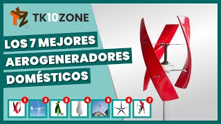 Los 7 mejores aerogeneradores domésticos [upl. by Joni]