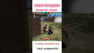 csrank grandmaster freefire moments speed [upl. by Amadas]