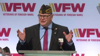 2021 VFW National Commander Fritz Mihelcics Acceptance Speech [upl. by Farra]