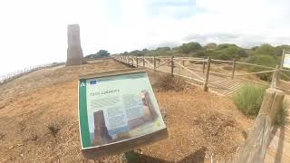 Cabopino en Marbella con los restaurantes entorno y la naturaleza y la torre Andalucía [upl. by Gnod315]