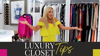 LUXURY CLOSET TIPS [upl. by Adlih]