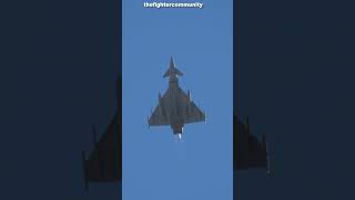 Eurofighter Typhoon Unrestricted Climb Royal Air Force TLP eurofighterraf [upl. by Zitah]