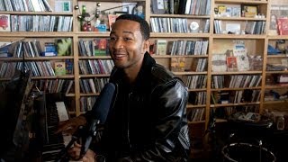 John Legend NPR Music Tiny Desk Concert [upl. by Akinimod802]