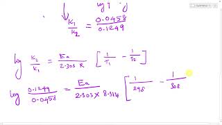 The time required for 10 completion of the first order reaction at 298 K is equal to 25completion [upl. by Bradwell]