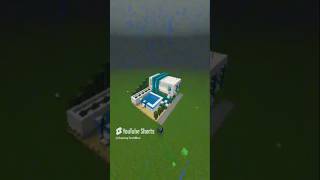 Easy modern house Timelaps timelapse minecrafttimelapse minecraftshorts [upl. by Philipines]