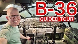 Guided tour through a TEN ENGINE Convair B36 Peacemaker [upl. by Colpin]