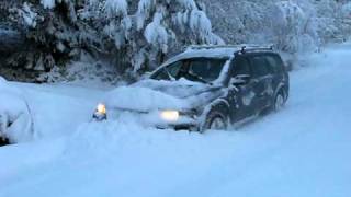 Volvo XC70 in snow [upl. by Dib]