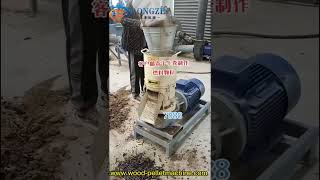 Cow dung as raw material for making pellets exportwoodpellet woodpelletmachine woodpelletfactory [upl. by Mun]