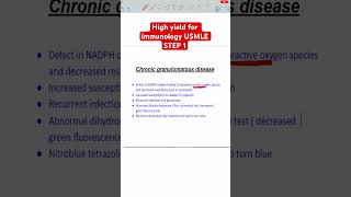 Chronic granulomatous disease usmle immunology usmlestep1 usmlepreparation [upl. by Phoebe243]