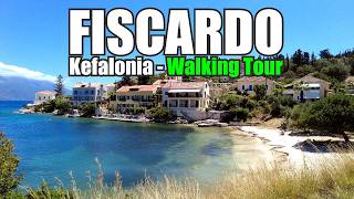 Kefalonia Greece  FISCARDO Walking Tour  Marina amp Foki Beach [upl. by Kohsa]