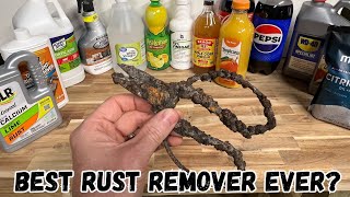 Which Rust Remover Works Best Kitchen VS Industrial 14 Products Tested [upl. by Ytsihc589]