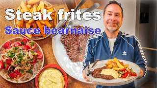 Steak Frites Sauce Bearnaise [upl. by Alidis635]