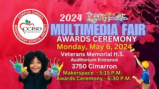 CCISD 2024 Multimedia Fair Award Ceremony [upl. by Nike]