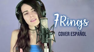 Ariana Grande  7 RINGS cover español [upl. by Arihsaj]