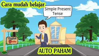 Simple Present Tense  Bahasa Inggris Kelas 8  Verbal dan Nominal [upl. by Aihsoem]