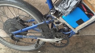 electric bike conversion kit where to buy kits 40mph 50mph [upl. by Suirtimed]