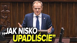 Tusk nie odpuści Stanowcze przemówienie Premiera w Sejmie [upl. by Trever]