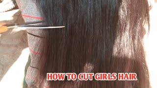 How To Haircut For Girls  Step By Step  Hairstyle Vlog  VM BEAUTY PARLOUR  Haircut Tutorial [upl. by Ittam]