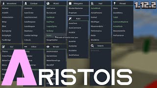 The Most OP Minecraft 1122 Hacked Client FREE Aristois Client [upl. by Salomon202]