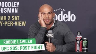 Robbie Lawler on Ben Askren Controversial Finish “St Happens”  UFC 235 PostFight [upl. by William]