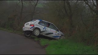 Rally Ciudad de Langreo 2024  CRASHES  ECVrally [upl. by Eelrahs]