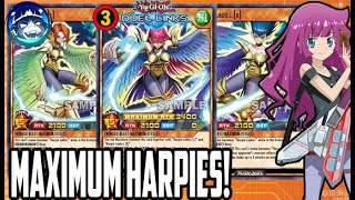 💥EL NUEVO MAXIMUM DECK F2P PARA RUSH🤑  NUEVO HARPIES RUSH DECK  YuGiOh Duel Links [upl. by Ringe118]