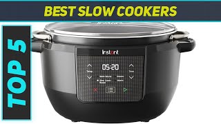 Top 5 Best Slow Cookers in 2024 [upl. by Karon]