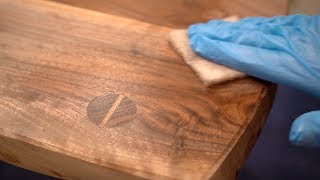 Finishing Walnut Coffee Tables with Osmo Polyx Oil [upl. by Attenrev]