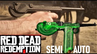 How The SemiAuto Pistol From RDR2 Works  C93 Borchardt  World Of Guns Gun Disassembly [upl. by Nosraep18]