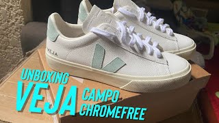 Veja Campo Chromefree from Zalora PH  Unboxing [upl. by Rozanne]