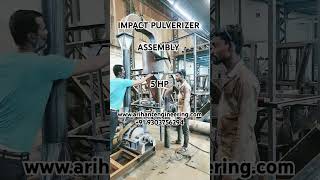 IMPACT PULVERIZER5HP PULVERIZER IMPACT MILL SUPER FINE BESAN PLANTMINI BESAN MILLHAMMER MILL [upl. by Felisha]