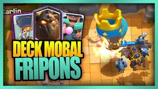 NOUVEAU DECK MOLOSSE BALLON AVEC FRIPONS   Clash Royale [upl. by Fonsie]