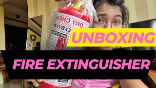 Unboxing TIGRONYX FIRE EXTINGUISHER DRY CHEMICAL [upl. by Romie49]