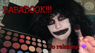 Babadook does your makeup  ASMR [upl. by Ellemac]