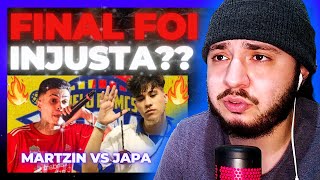 MARTZIN MG VS JAPA BA  GRANDE FINAL  DUELO DE MCS NACIONAL 2024  REACT BAUEB [upl. by Yelsel]