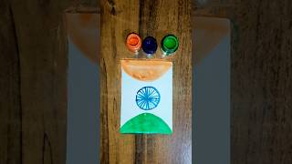 Tiranga Drawing 🇮🇳 art drawing tiranga shortsfeed 26january republicday 15August ytshorts [upl. by Ekal]