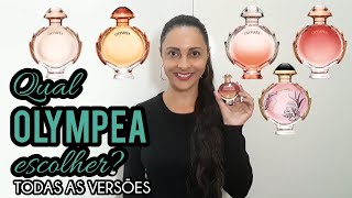 Qual Olympea Paco Rabanne escolher Qual é o melhor  Olympea Intense Aqua Legend Blossom [upl. by Avelin]