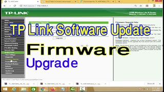 How To Upgrade TP Link Modem Firmware in urduhindi [upl. by Barcroft]