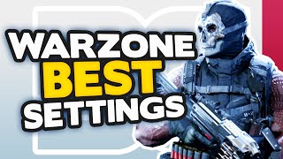 COD Warzone BEST settings for CONSOLE Xbox One amp PS4  PC  Warzone Tips [upl. by Nolrac625]