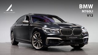 BMW M760Li xDrive V12  Walkaround [upl. by Akilak]