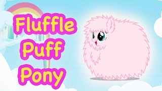 Custom FLUFFLE PUFF PONY My Little Pony Tutorial DIY MLP [upl. by Llerdnad]