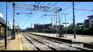 E652171 da Torino Orbassano a Modane in transito a CollegnoTO [upl. by Eiramlehcar570]