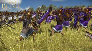 Rome Remastered Walkthrough Battle of Asculum [upl. by Adnohr]