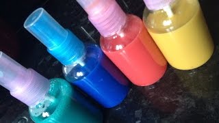 How to make DIY acrylic spray paint Super Easy Tutorial [upl. by Nonnahs]