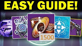 Destiny 2 ULTIMATE Season of the Lost Guide  Easy Loot  Shattered Realm Secrets [upl. by Anyrtak]